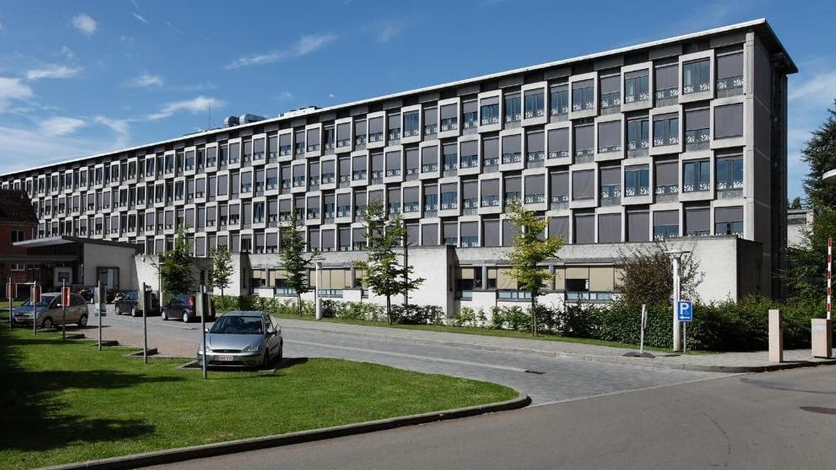 L’hôpital de Libramont, en province de Luxembourg.
