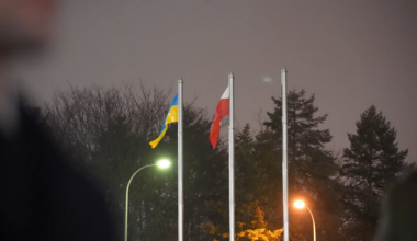 President Zelenskyy arrives in Warsaw for official visit.