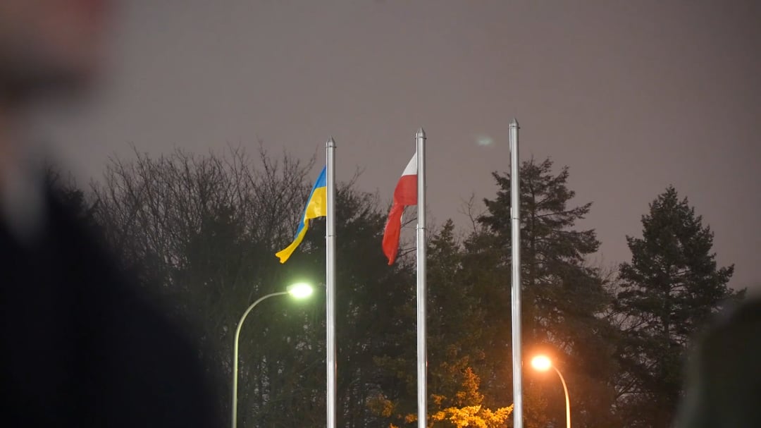 President Zelenskyy arrives in Warsaw for official visit.