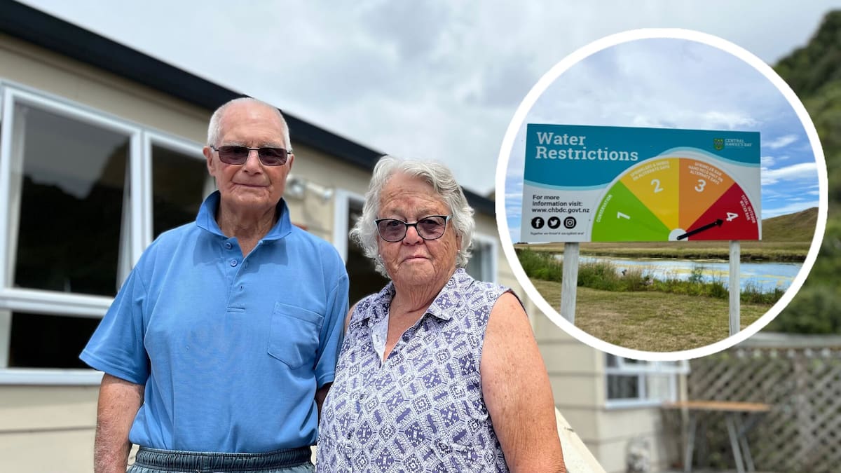 Kairakau families brace for Christmas under level 4 water restrictions