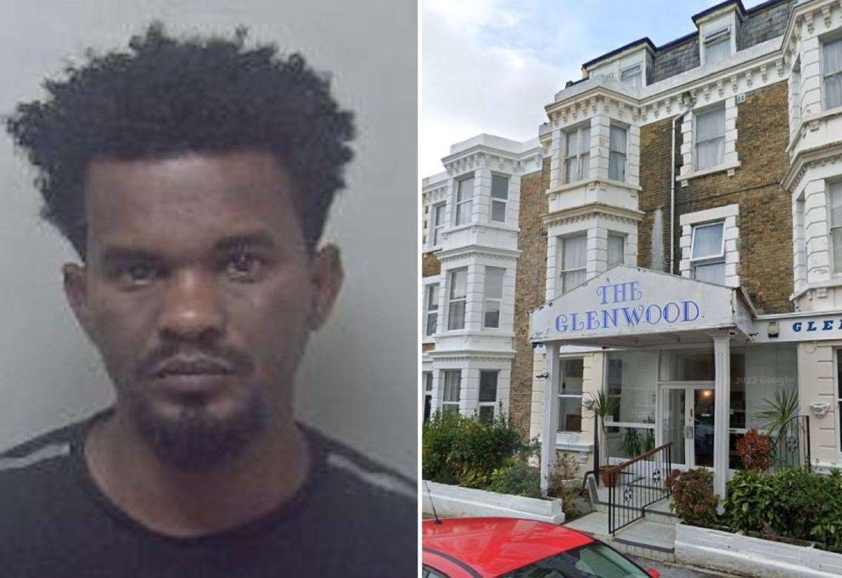 Asylum seeker staying in Cliftonville hotel jailed after Margate seafront sex attack on lone woman