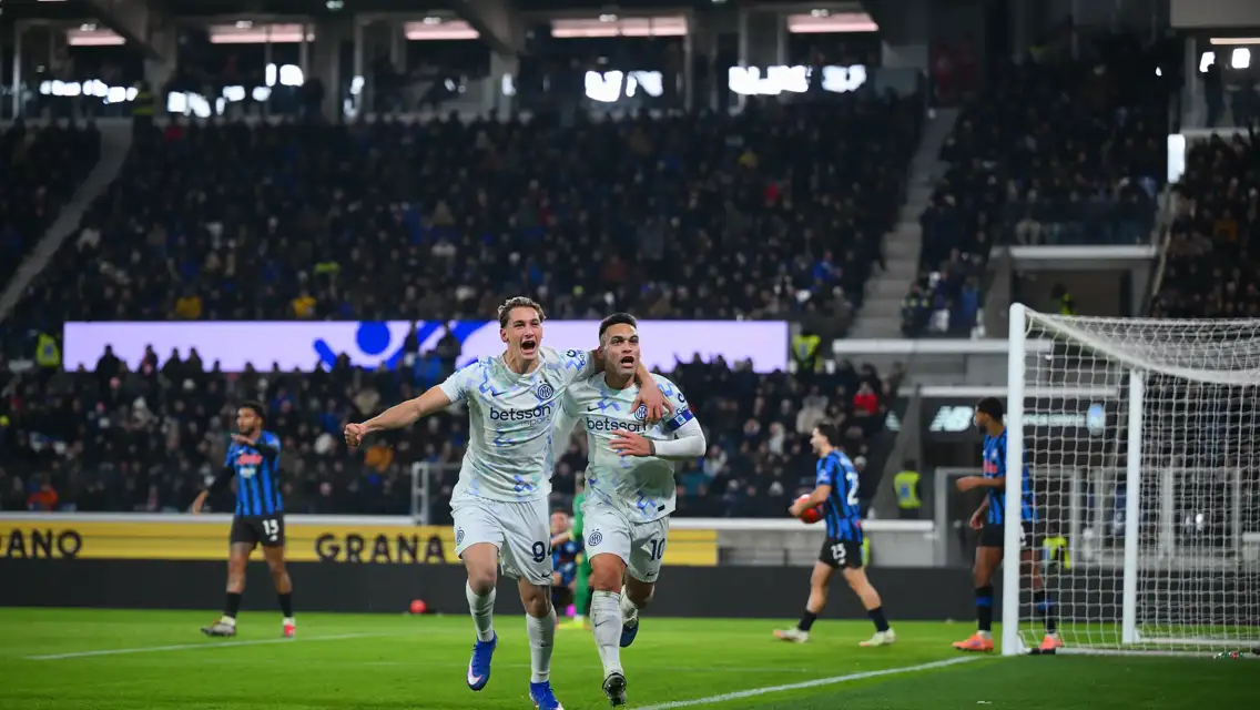 Atalanta-Inter 0-1, Lautaro riporta l'Inter in testa alla classifica