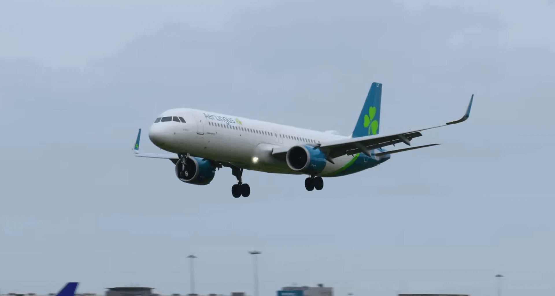 Aer Lingus A321neo hard landing at Dublin