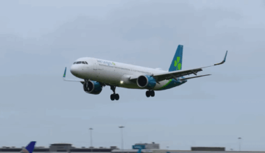 Aer Lingus A321neo hard landing at Dublin