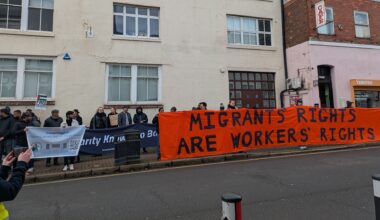 National Demonstration for Migrant Workers’ Rights protest in Birmingham