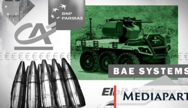 Avec l’argent des fonds verts, des banques financent les entreprises d’armement