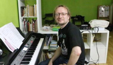 Ein Foto aus besseren Tagen: Michail „Mike“ Lochtschinin ist seit Juli in der Gewalt der russischen Staatsmacht.  