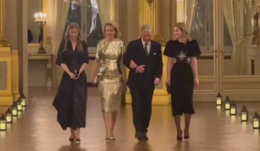 Belgian royal family glittering at annual Christmas concert; Elisabeth is home from Harvard for the holidays