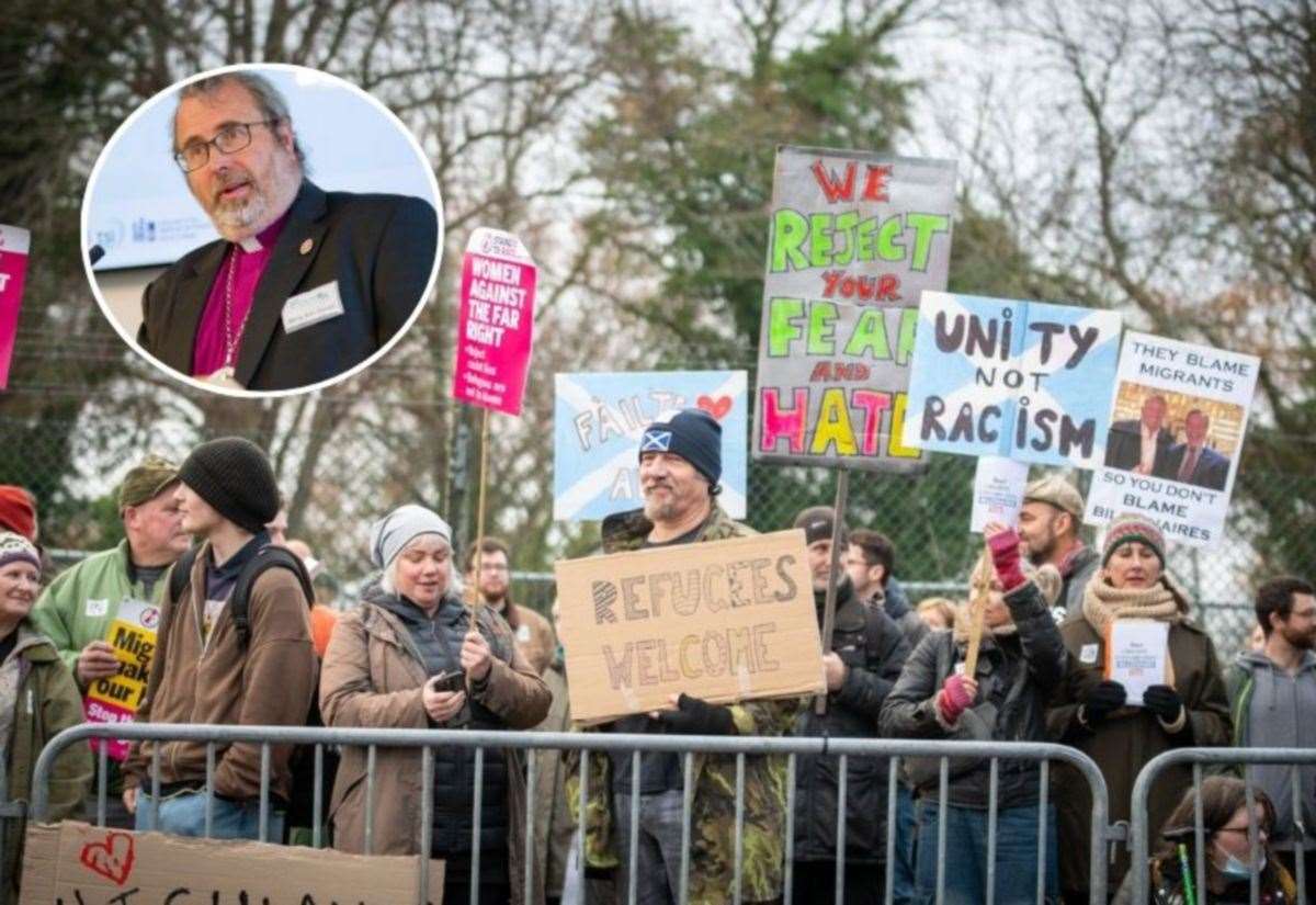 Inverness asylum seeker plans highlighted in Christmas message from Most Rev Mark Strange, head of Scottish Episcopal Church and Bishop of Moray, Ross and Caithness