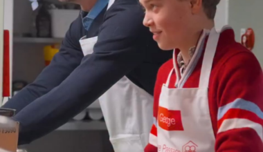 New video of Prince William and Prince George volunteering at The Passage charity