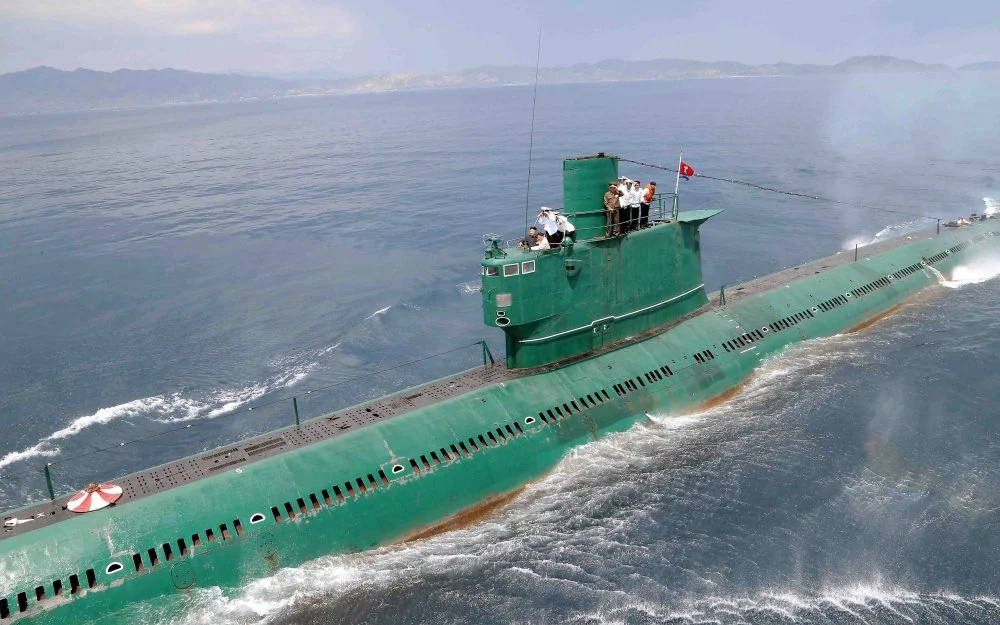 North Korea Mini Submarine. Image Credit: Creative Commons.