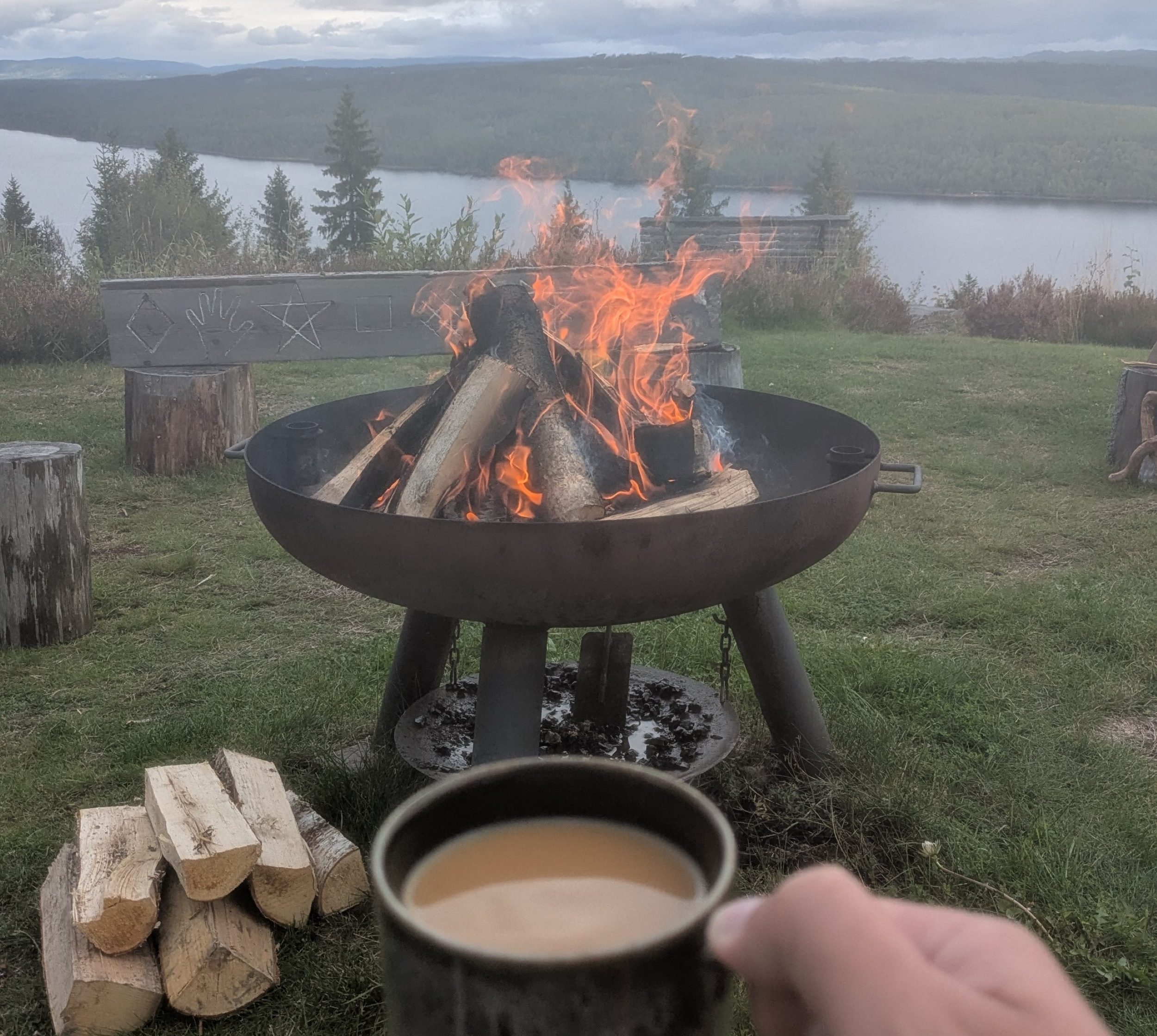 Fire, Flame, Cooking Pan