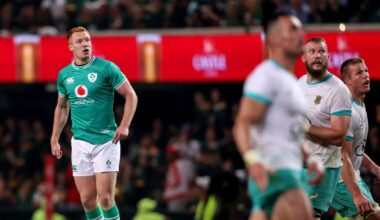 Ciarán Frawley aiming to edge in on Ireland outhalf debate with move to Connacht, says Lancaster – The Irish Times