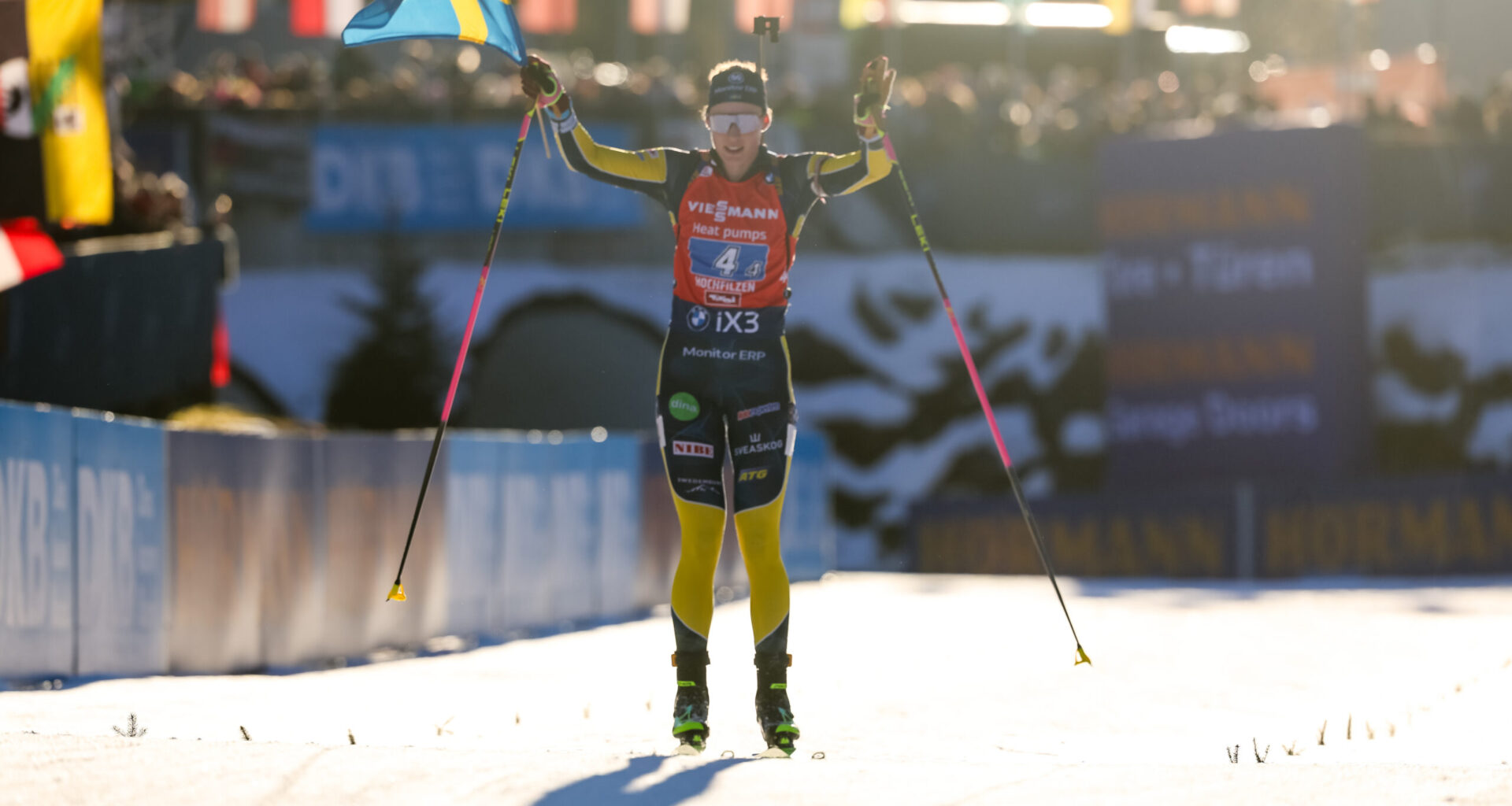 Relay victory for Sweden in Hochfilzen