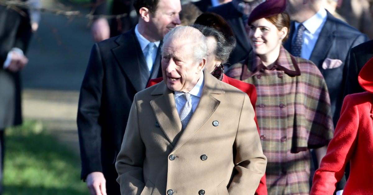 Charles criticised for featuring Beatrice and Eugenie at family Christmas church walk only days after a fresh batch of Epstein files were released implicating Andrew