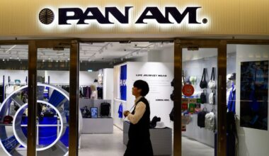 In South Korea, National Geographic and Lockheed Martin have been reinvented as clothing lines