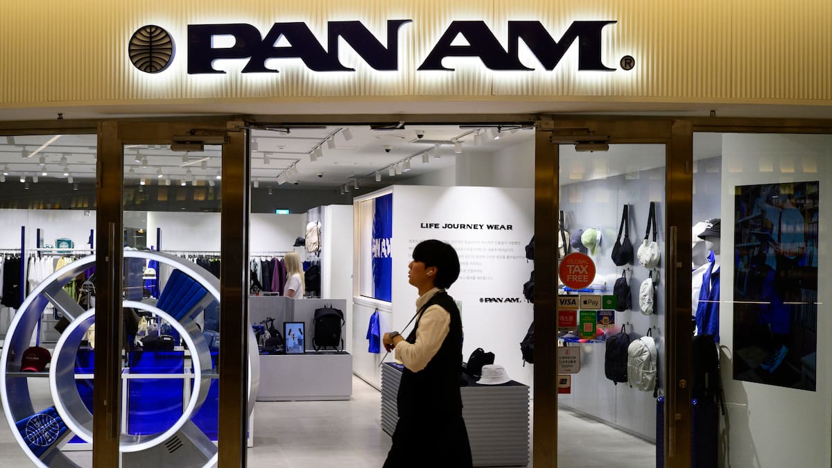 In South Korea, National Geographic and Lockheed Martin have been reinvented as clothing lines