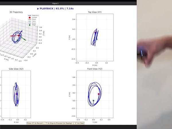 Eric Nam's Latest Tool Wirelessly Captures Bosch BNO055 IMU Data for Playback and Visualization
