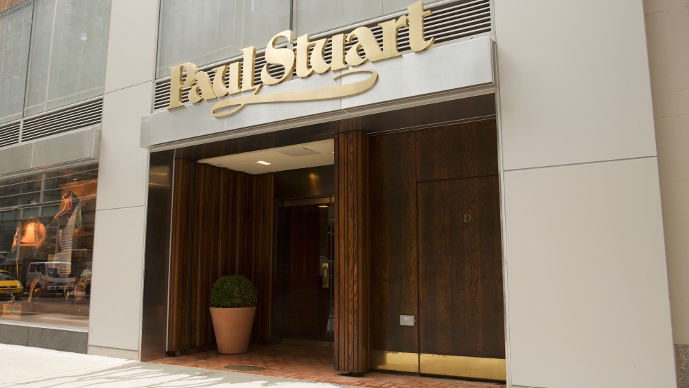 Paul Stuart's Madison Avenue flagship.