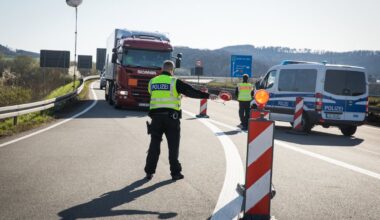 German police have been carrying out checks along the Luxembourg border since last year
