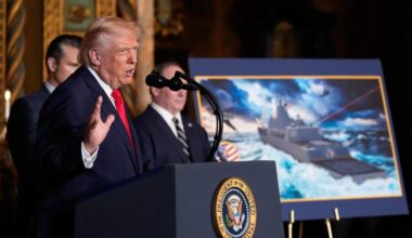 Trump announces new class of ‘Golden Fleet’ Navy battleships