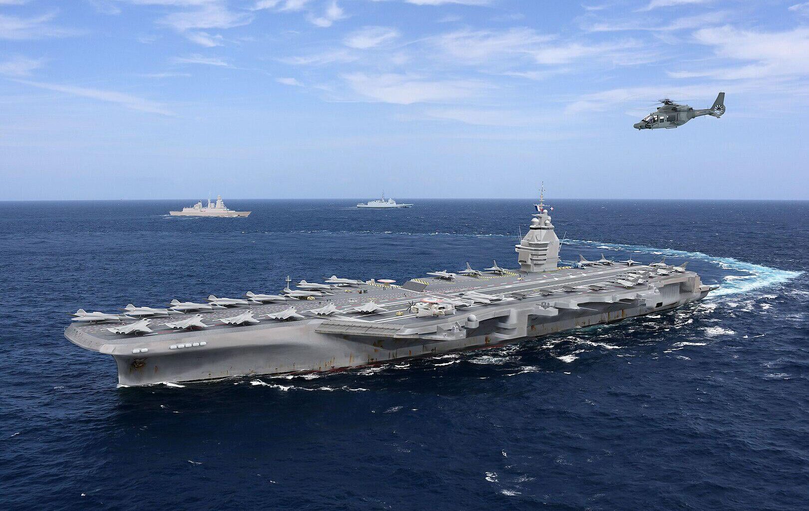 France to build large new nuclear aircraft carrier