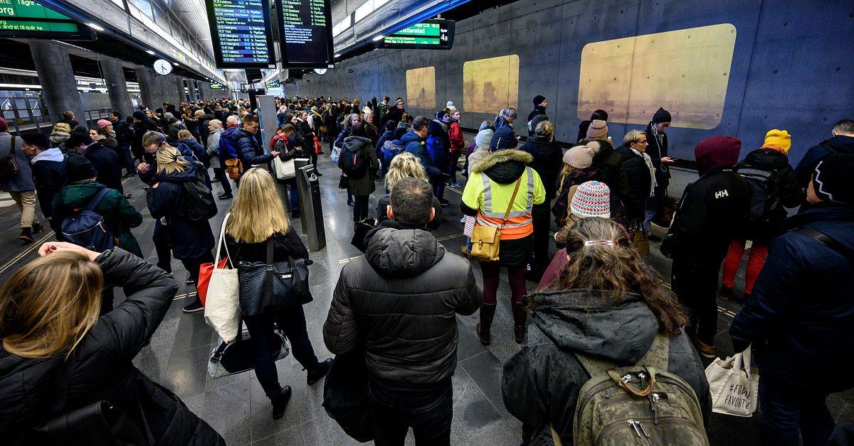 Nya siffror: Fler tåg kommer i tid | SVT Nyheter