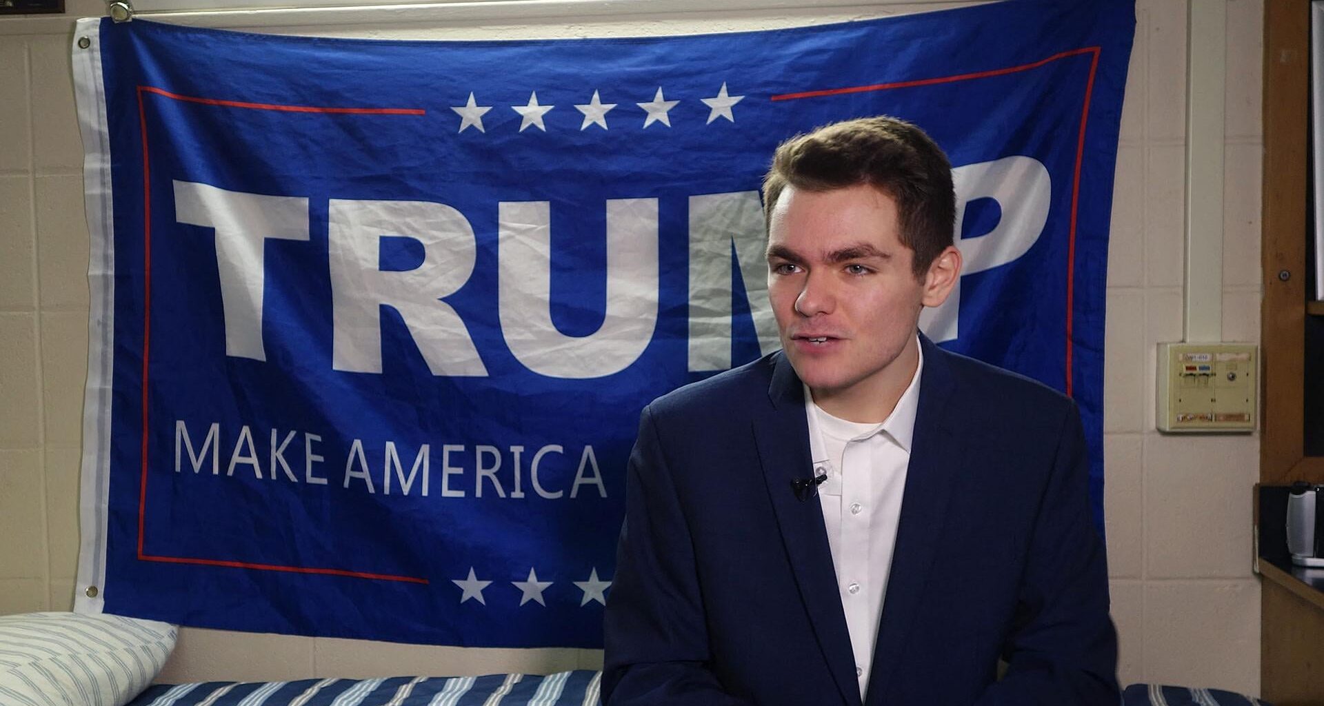 White Supremacist Nick Fuentes Says He's a Virgin at 27: 'Women Are Difficult to be Around'