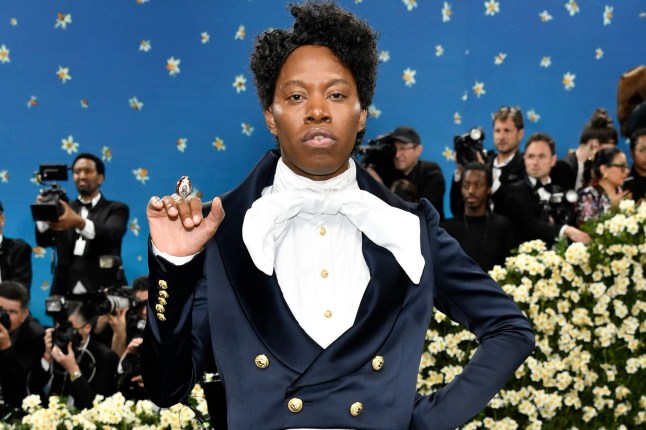 FILE - Jeremy O. Harris attends The Metropolitan Museum of Art's Costume Institute benefit gala celebrating the opening of the "Superfine: Tailoring Black Style" exhibition on Monday, May 5, 2025, in New York. (Photo by Evan Agostini/Invision/AP, File)