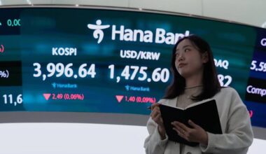 Asian shares gain, while oil prices jump as Trump orders a blockade of oil tankers to Venezuela