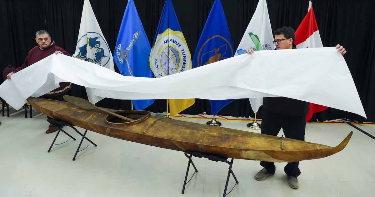 Inuit artifacts returned to Canada from the Vatican