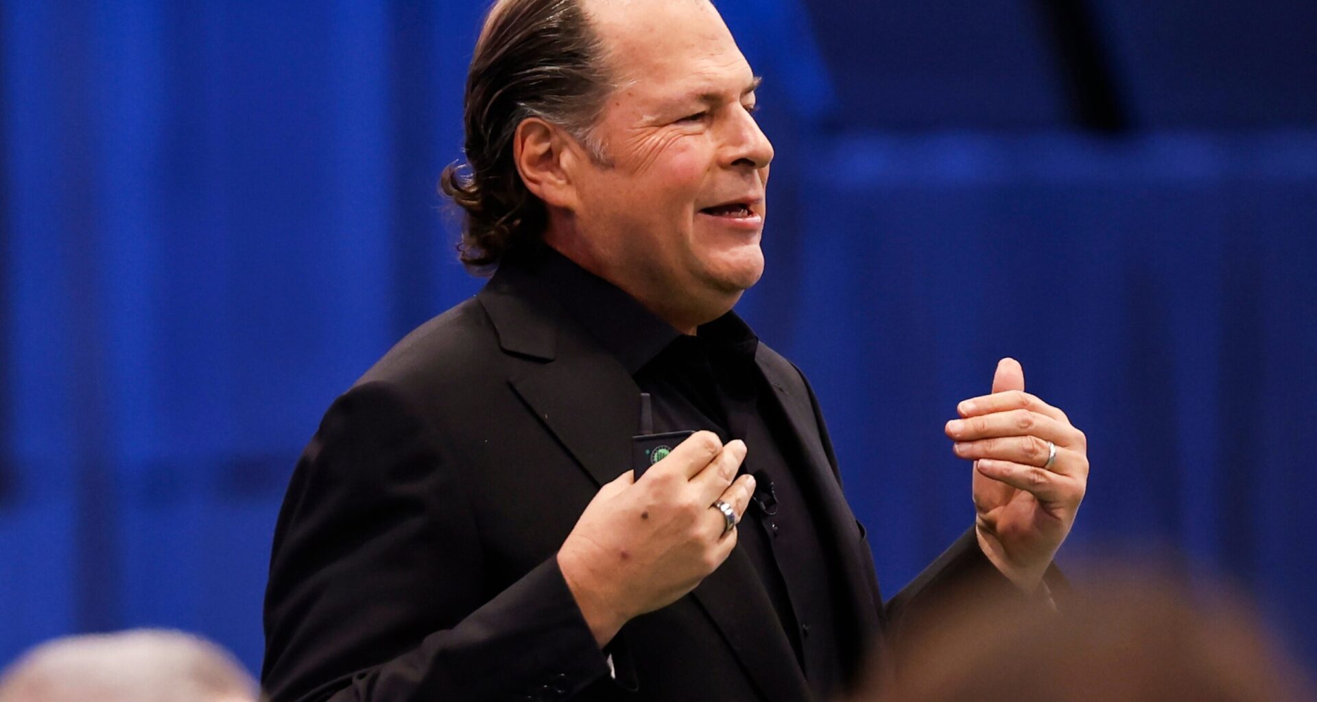 Salesforce CEO vies to overcome investors’ AI skepticism while touting company’s quarterly numbers