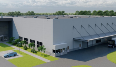 An artist's rendering of the new Rheinmetall's new plant in Szeged, Hungary.