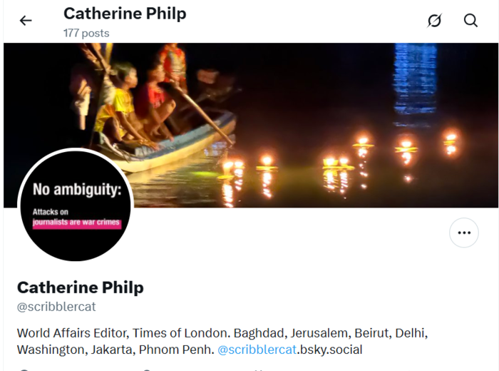 Catherine Philps continues spreading misinformation about Israel