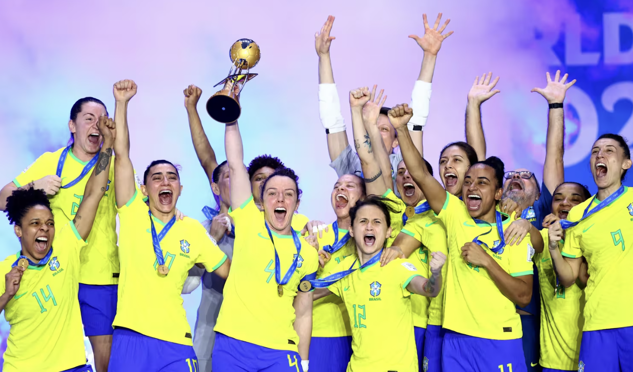 Brazil beat Portugal to win inaugural Futsal Women’s World Cup in Philippines