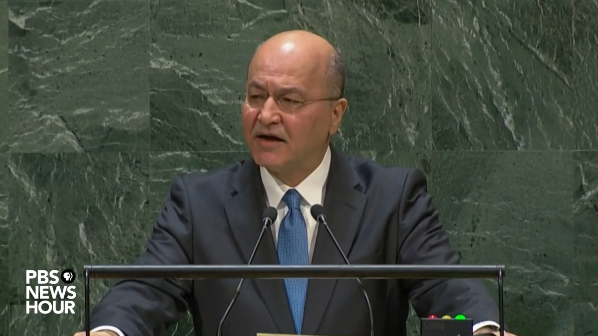 Doctor Barham Salih Elected as the United Nations High Commissioner for Refugees - by Carly Winchell