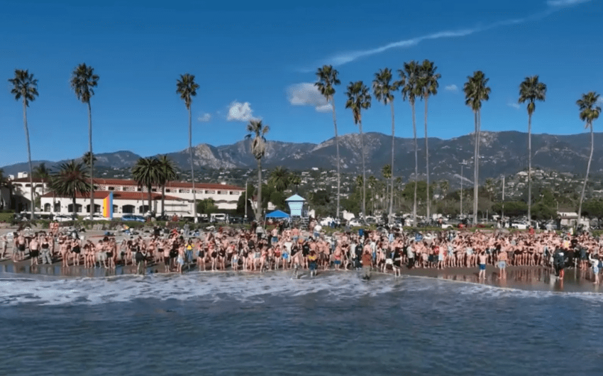 Santa Barbara’s Polar Dip Is Officially Back