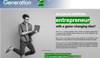 Call For Applications: Venture-Z Startup Competition (Cash prize +