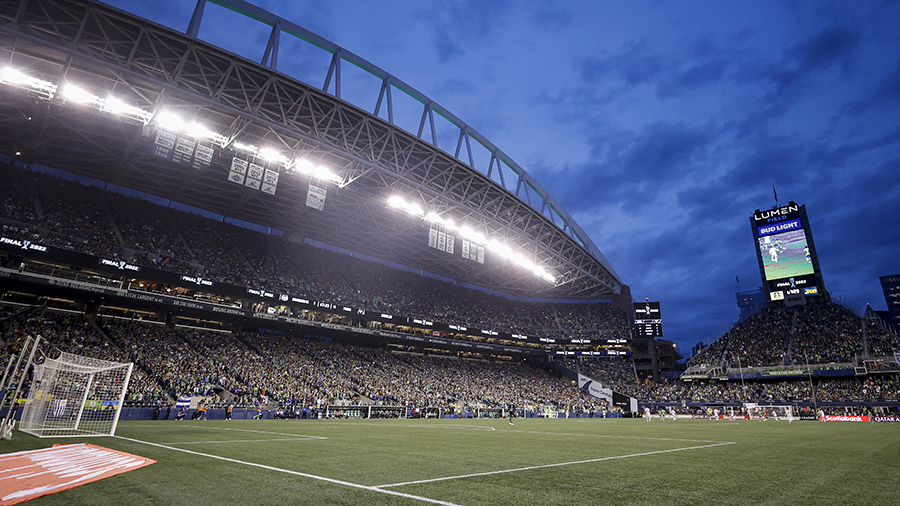 Seattle Lumen Field World Cup general view 2022...