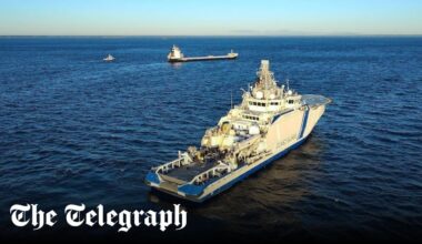 Russian crew detained after undersea cable cut in ‘sabotage’