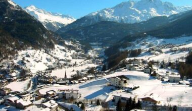 Sölden in Tirol ist ein beliebter Wintersportort.