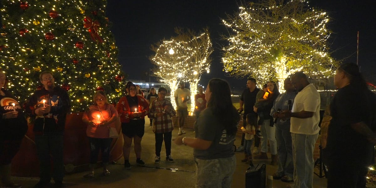 Annual love and light ceremony creates a space for community members grieving in Bryan