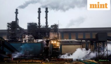 The Tata Steel factory in IJmuiden, Netherlands. File photo