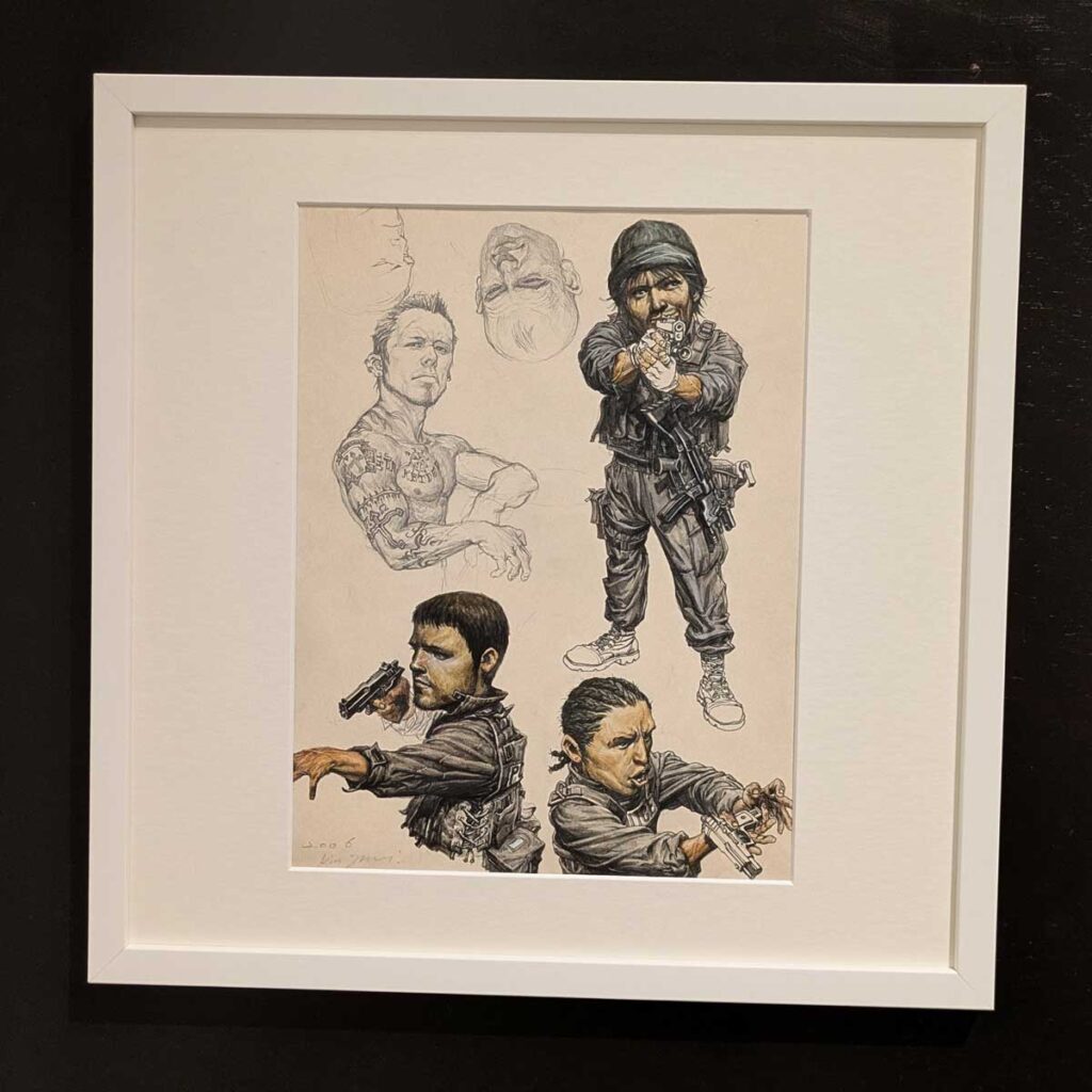 Kim Jung Gi's "Seal Team"