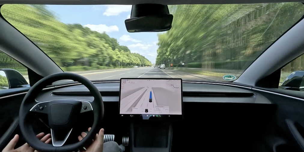 Tesla FSD Powers Europe's First Autonomous Shuttle Service in Germany