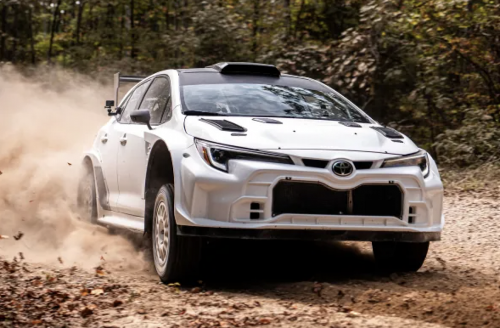 Toyota Gr Corolla Rally Car