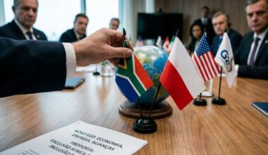 Trump redefines the G20 by vetoing South Africa and inviting Poland, in a decision by the United States that changes global economic alliances and priorities.