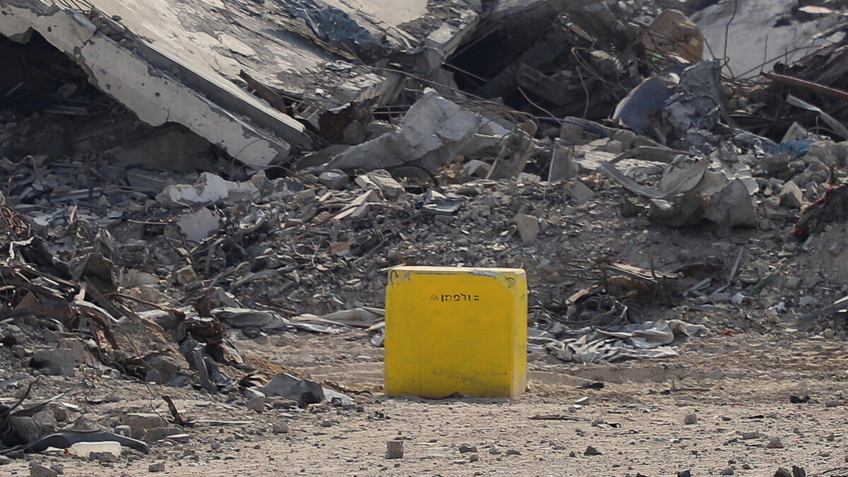 Gaza : quelle est cette « ligne jaune » qualifiée de « nouvelle frontière » par l’armée israélienne ?