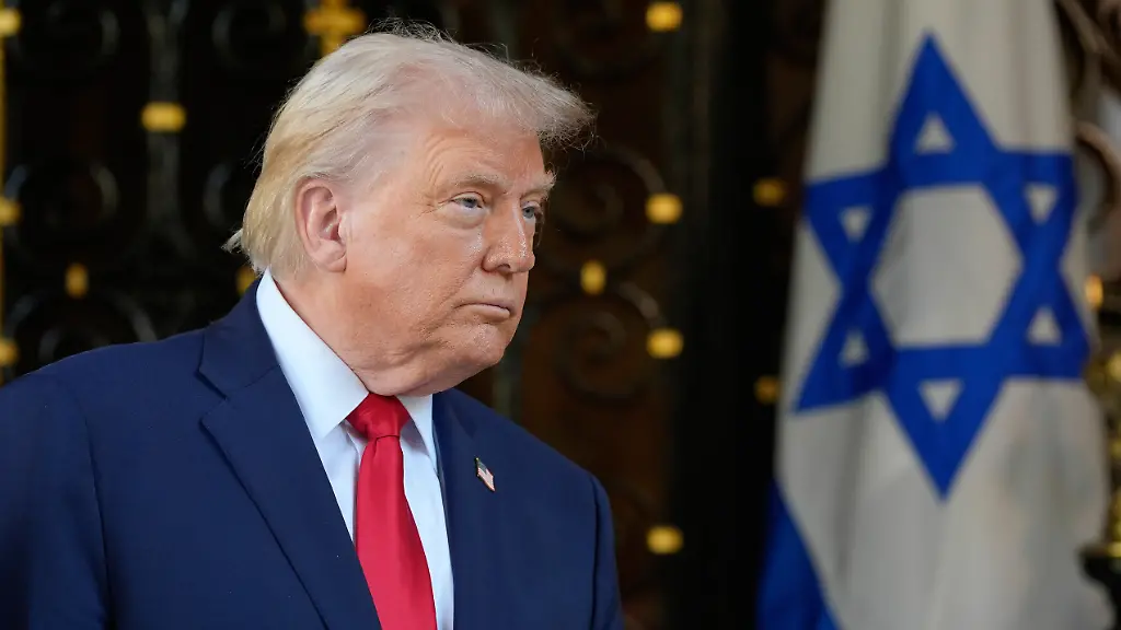 US-Praesident-Donald-Trump-empfaengt-den-israelischen-Ministerpraesidenten-Benjamin-Netanjahu-in-seinem-Club-Mar-a-Lago