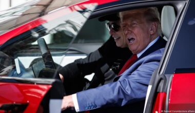 Gas-loving Trump cedes electric car market to China. Donald Trump is pushing gas guzzlers over EVs — in spite of climate and cost concerns. China is now set to race further ahead into the electric automotive future. Trump wants to forgo an electrified future in favor of 19th century technology.